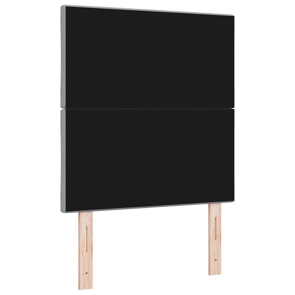 Uzglavlje Svijetlo siva 80 cm tkanina
