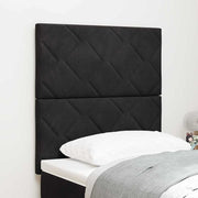 Uzglavlje Crna 80 cm Baršun