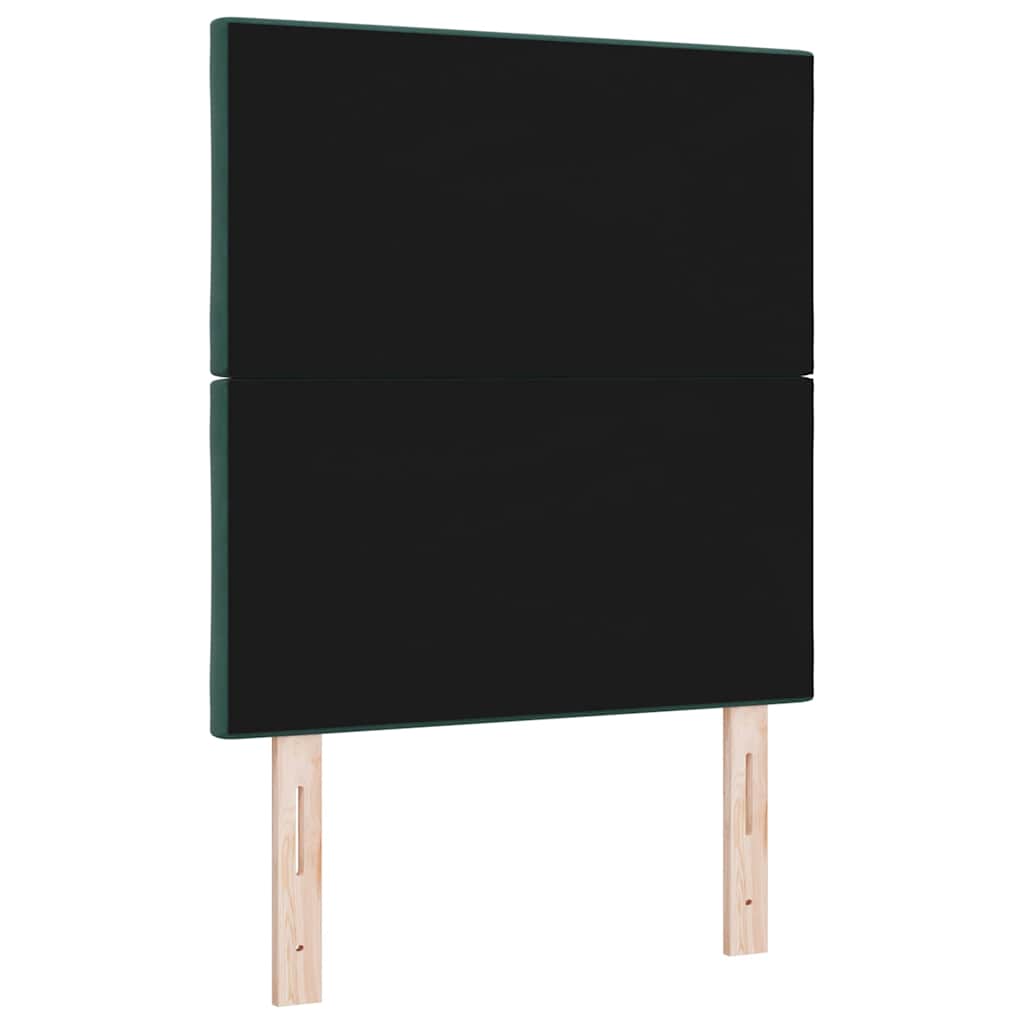 Uzglavlje Tamnozelena 80 cm Baršun