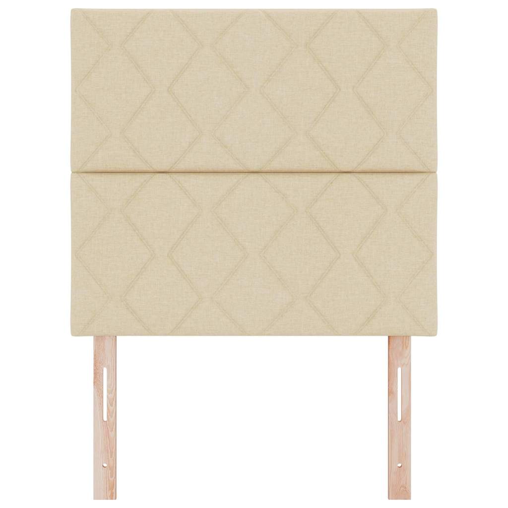 Uzglavlje Krema 100 cm tkanina