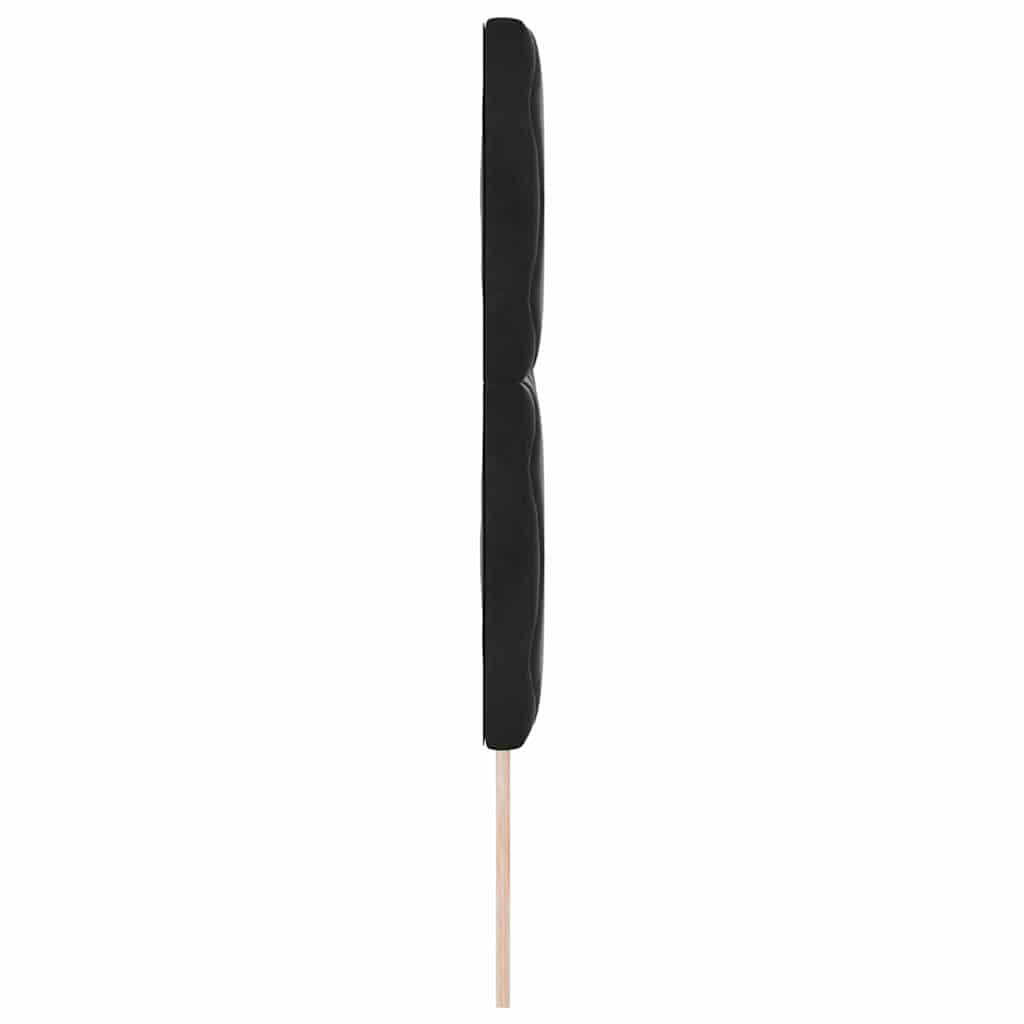 Uzglavlje Crna 144 cm Baršun