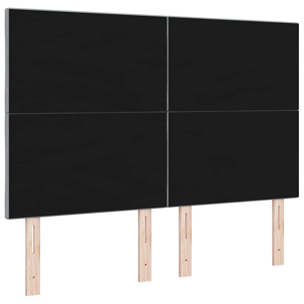 Uzglavlje Svijetlo siva 160 cm tkanina