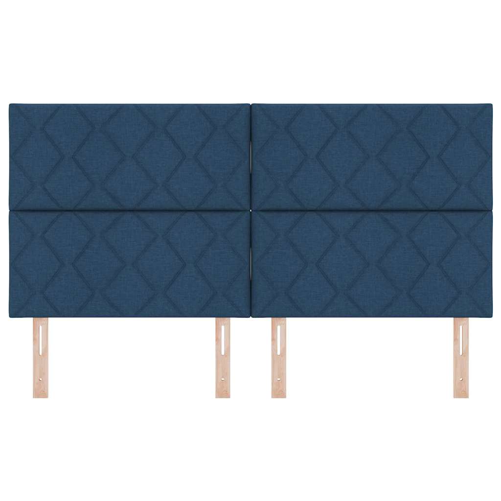 Uzglavlje Tamno plava 180 cm tkanina