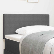 LED glava kreveta Svijetlo siva 100 cm Kordura tekstil