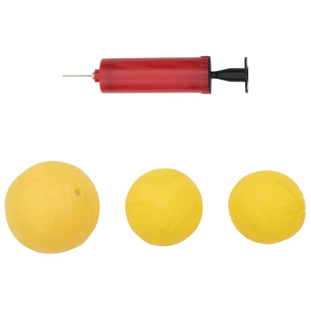 Set okrugle mreže s 3 lopte i dodatnom crpkom Ø 90 x 20 cm