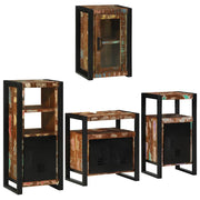 Set namještaja za kupaonicu 4 kom. Šareni 55 x 35 x 60 cm