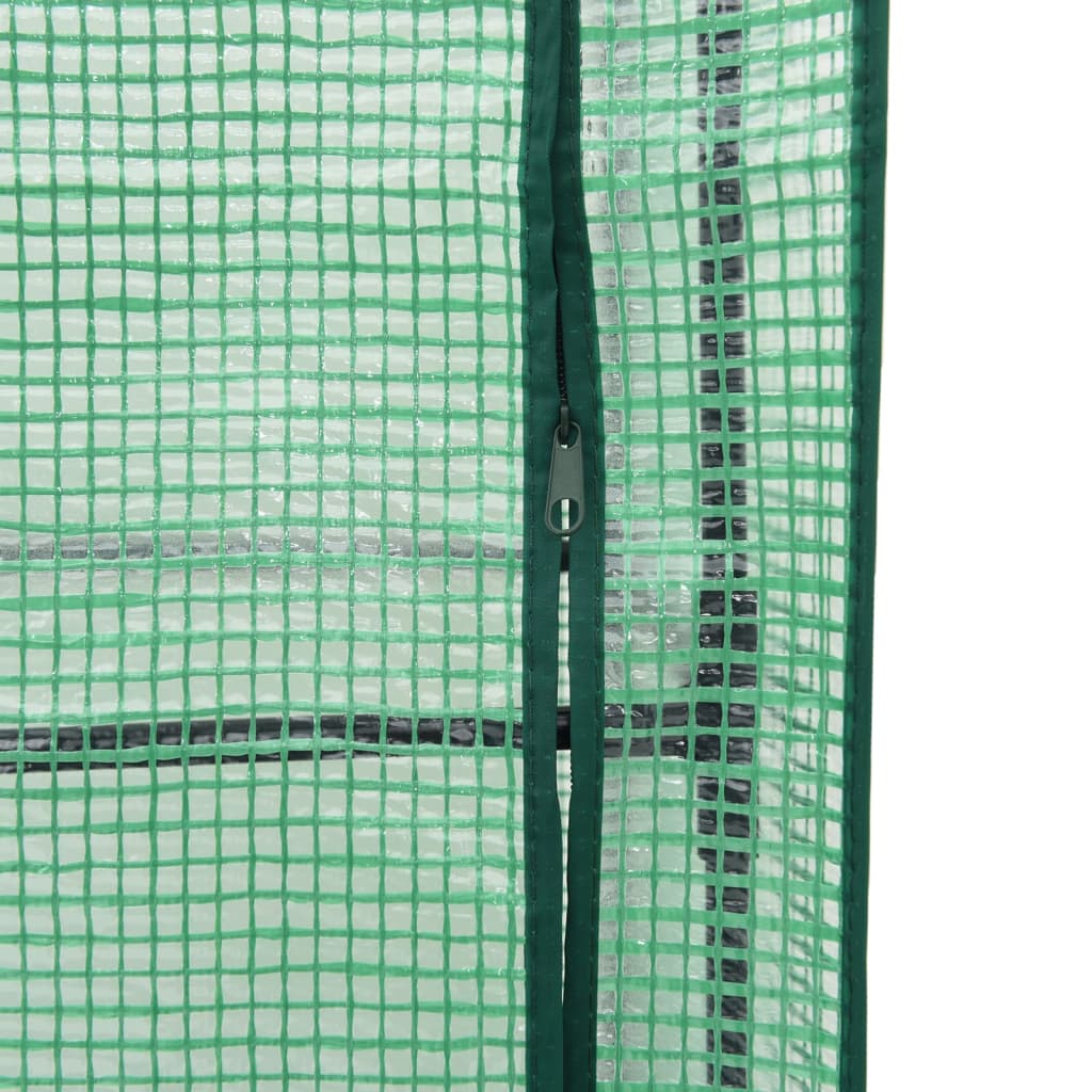 Povišena gredica s pokrovom za staklenik 160 x 40 x 140 cm
