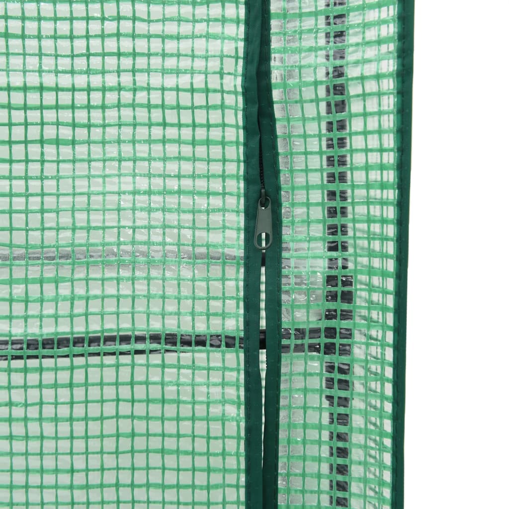 Povišena gredica s pokrovom za staklenik izgled ratana 160x40x153 cm