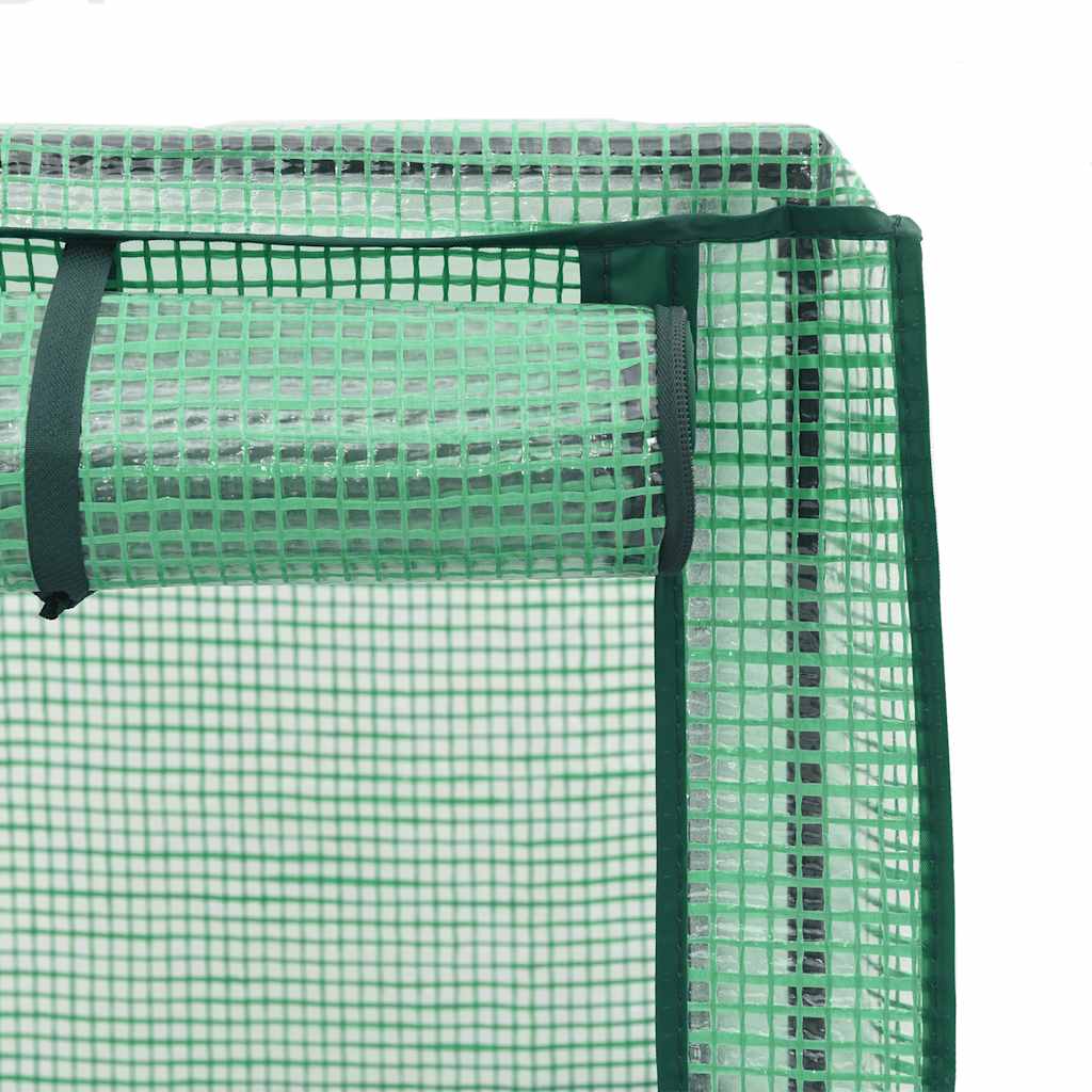 Povišena gredica s pokrovom za staklenik 80 x 40 x 138 cm
