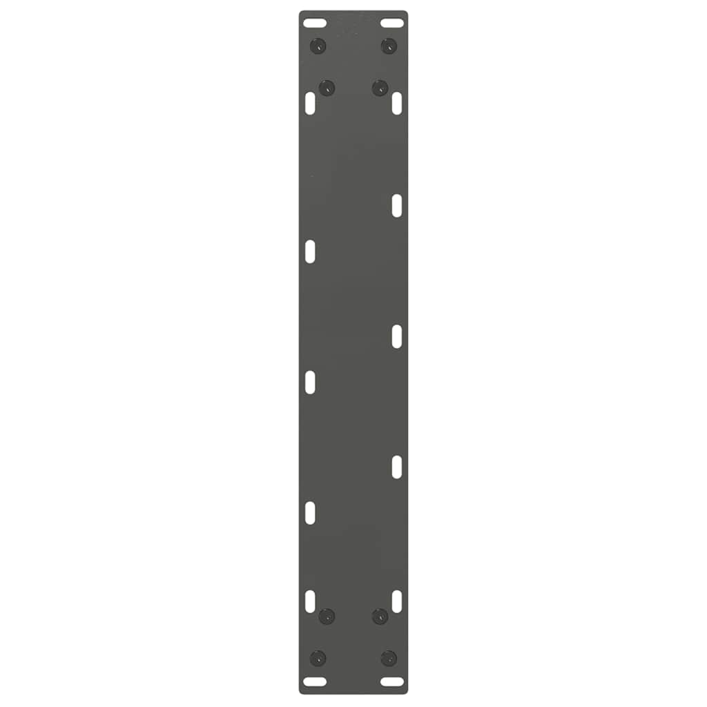 Noge za barski stol U-oblika 2 kom antracit 50 x (90-91) cm čelik