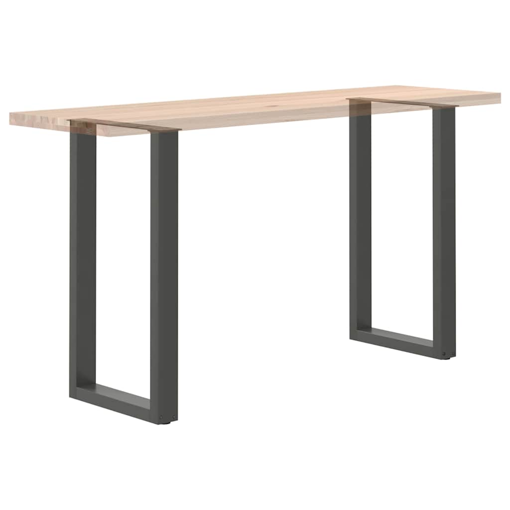Noge za barski stol U-oblika 2 kom antracit 50 x (90-91) cm čelik