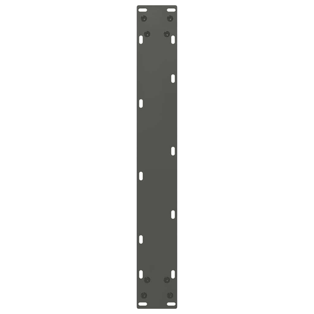 Noge za barski stol U-oblika 2 kom antracit 60 x (90-91) cm čelik