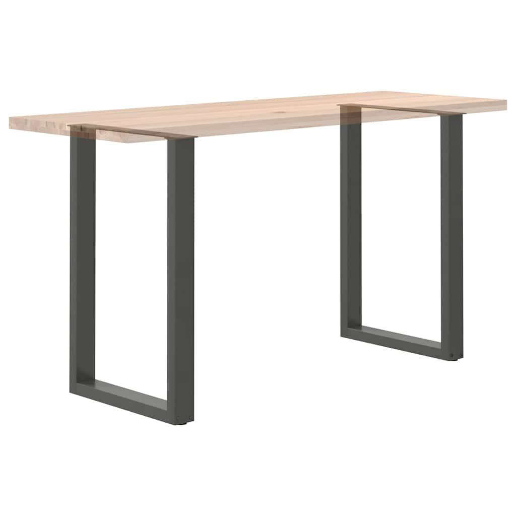 Noge za barski stol U-oblika 2 kom antracit 60 x (90-91) cm čelik