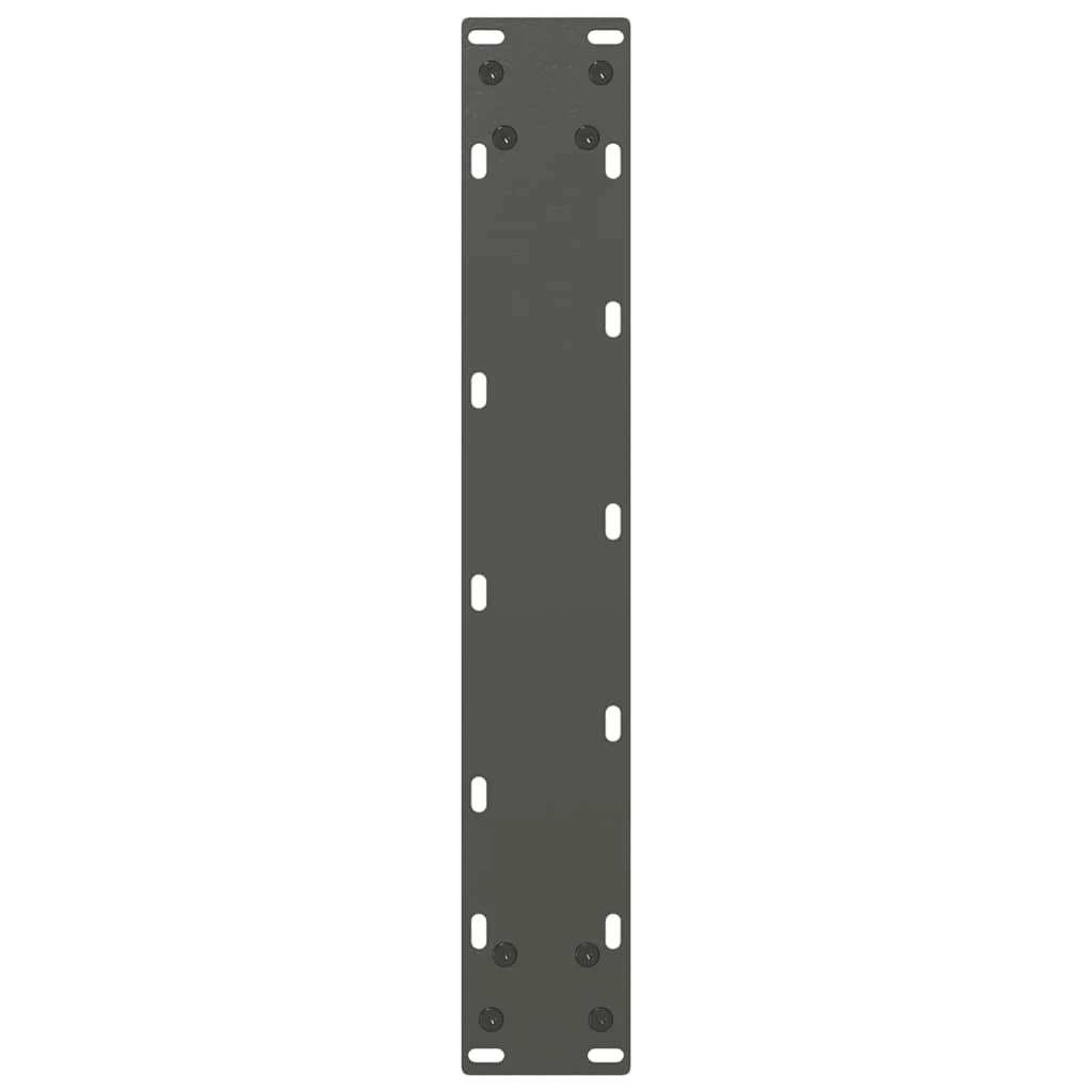 Noge za barski stol U-oblika 2 kom antracit 50 x (110-111) cm čelik