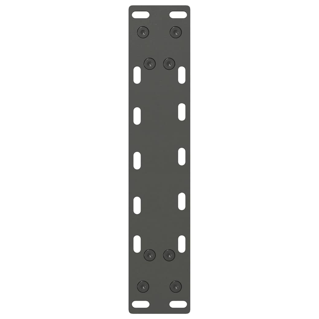 Noge za klub stolić antracit boje 2 kom 30 x (30-31) cm čelik