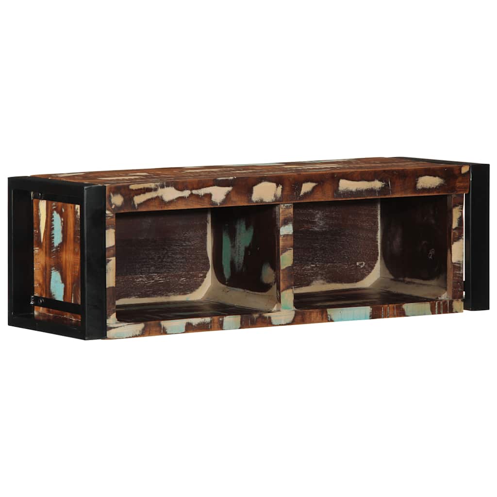 TV ormarić Višebojni 80x30x25 cm puno drvo, obrađeno