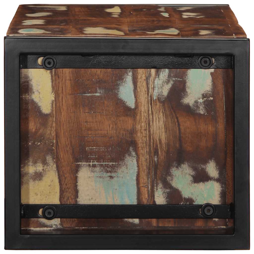 TV ormarić Višebojni 80x30x25 cm puno drvo, obrađeno