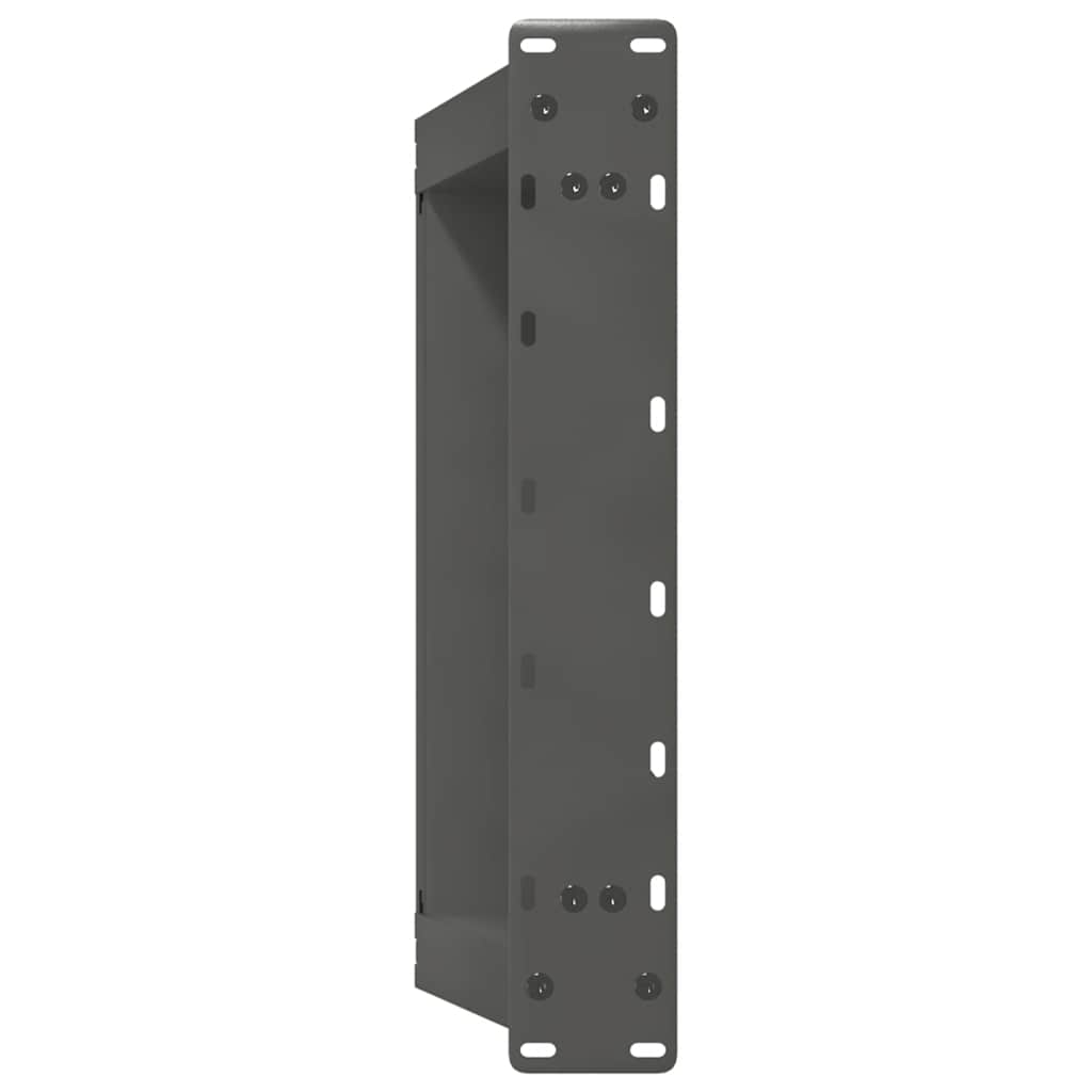Noge za klub stolić U-oblik 2 kom antracit 60 x (42-43) cm čelik