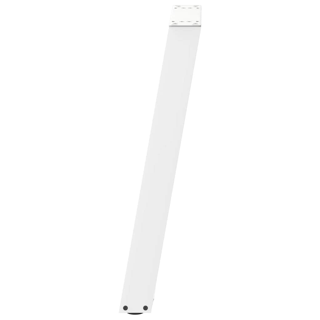 Noge za konzolni stol U-oblik 2 kom Bijele 28 x (72-73) cm Čelik