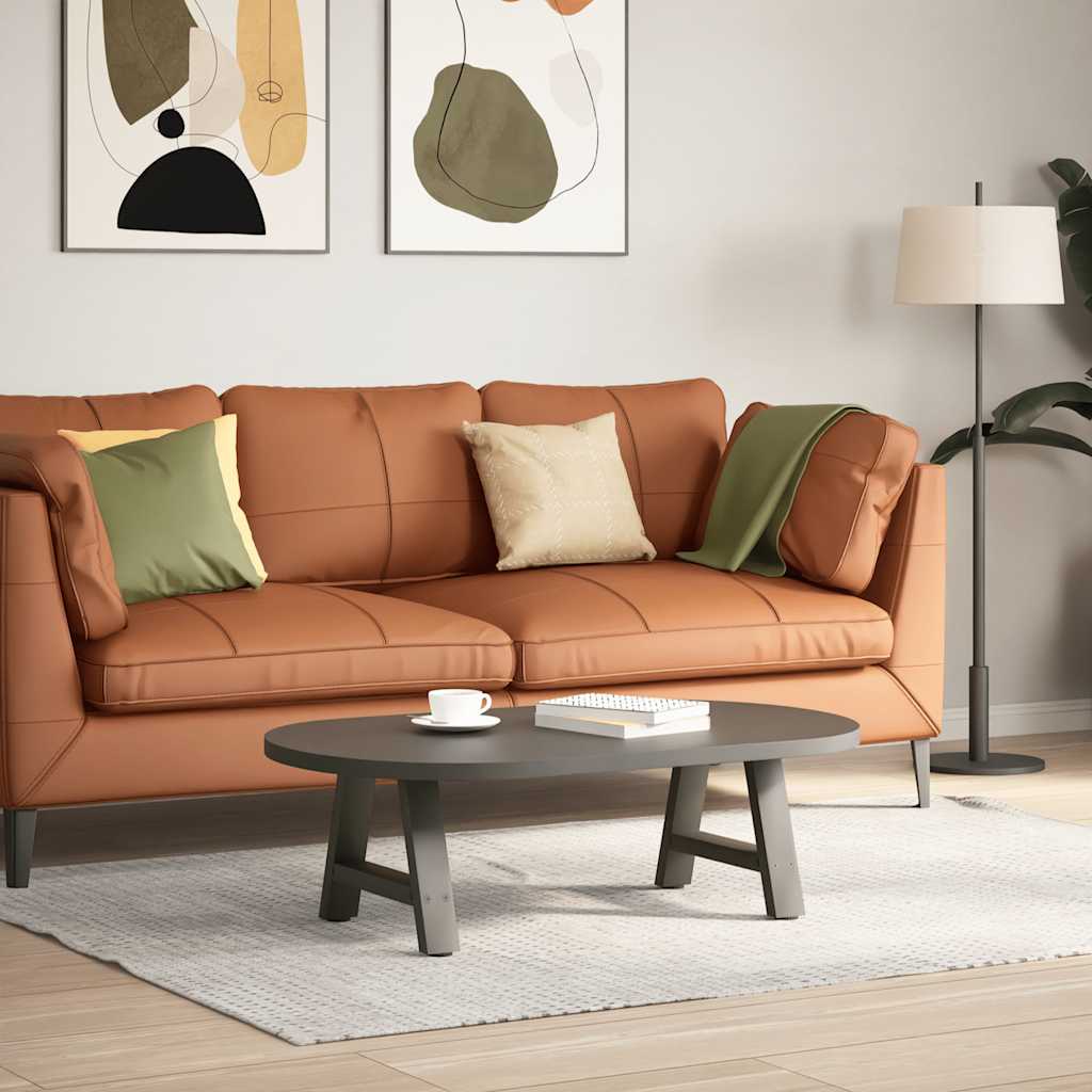 Noge za klub stolić A-oblika 2 kom antracit 40 x (30-31) cm čelik