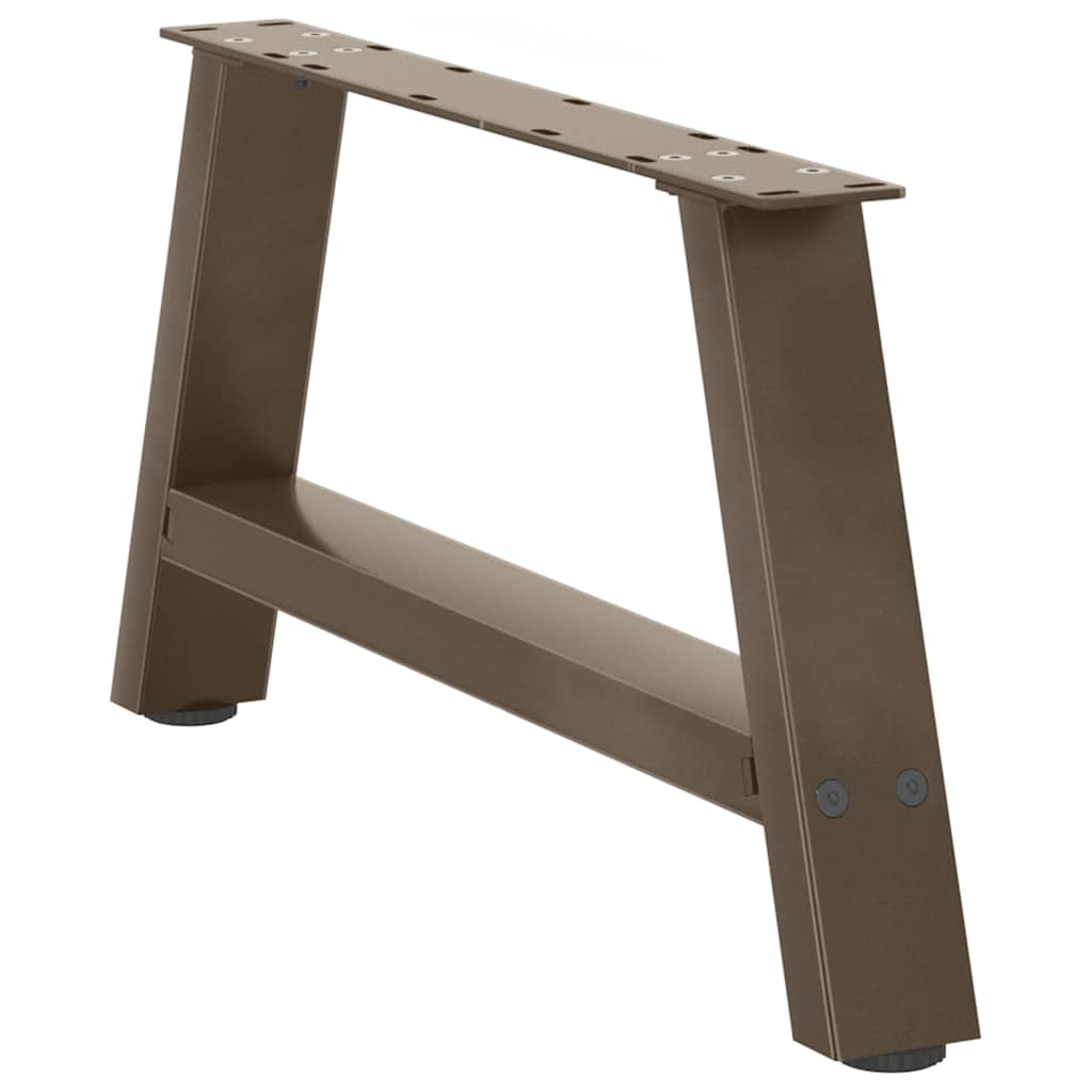 Noge za klub stolić A-oblika 2 kom 70 x (30-31) cm čelik