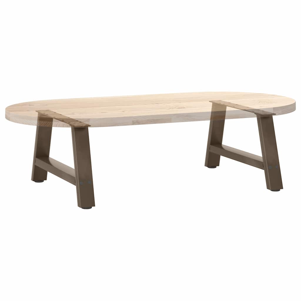 Noge za klub stolić A-oblika 2 kom 70 x (30-31) cm čelik