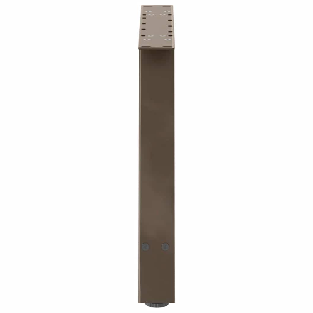 Noge za klub stolić A-oblika 2 kom 70 x (42-43) cm čelik