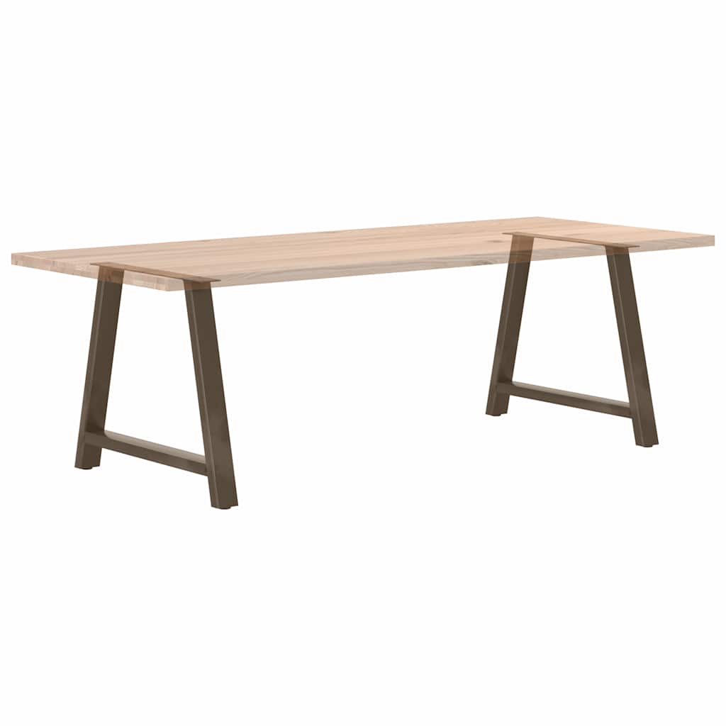 Noge za blagovaonski stol A-oblika 2 kom 90 x (72-73) cm Čelik