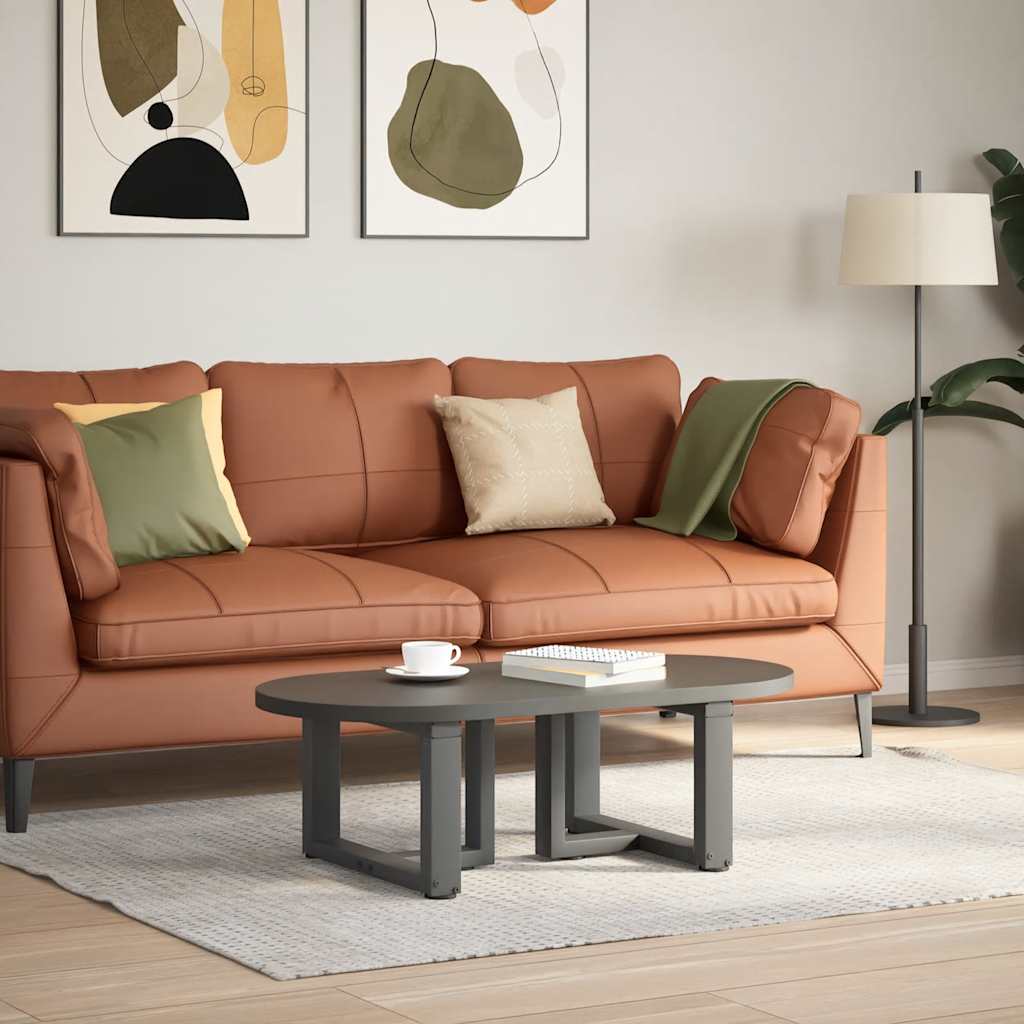 Noge za klub stolić T-oblika 2 kom antracit 40x25x(30-31) cm čelik