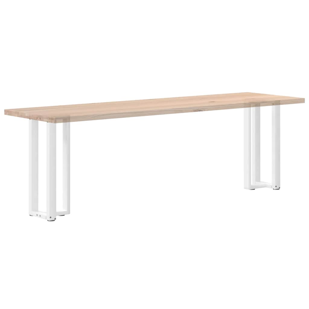 Noge za konzolni stol T-oblika 2 kom Bijele 25x28x(72-73) cm Čelik