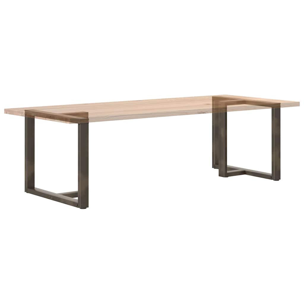 Noge za blagovaonski stol T-oblika 2 kom Crne 90x35x(72-73) cm Čelik