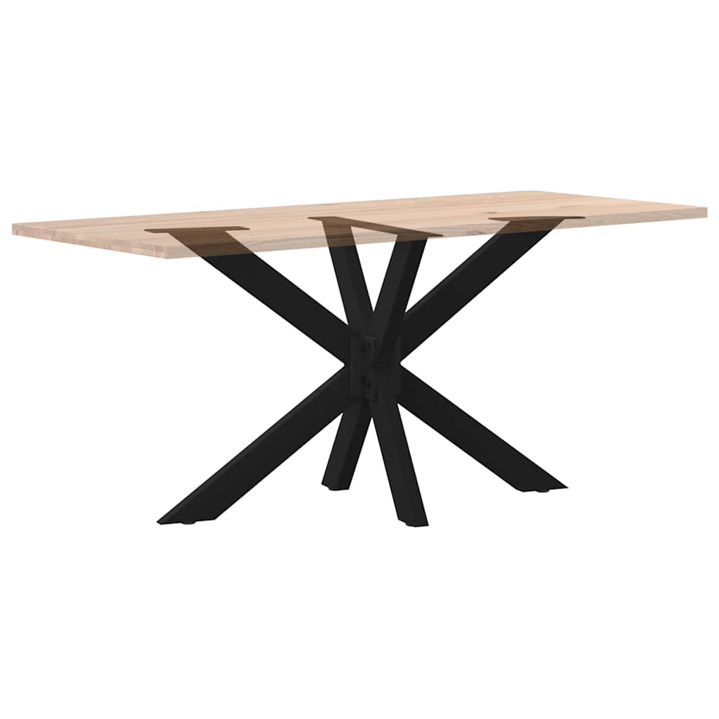 Noga blagovaonskog stola u obliku pauka crna 120x68x(72-73) cm čelik