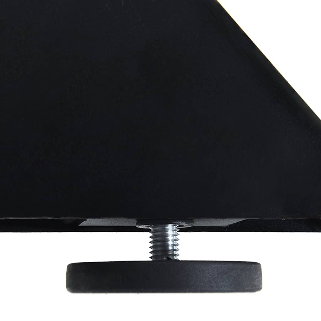 Noga blagovaonskog stola u obliku pauka crna 120x68x(72-73) cm čelik