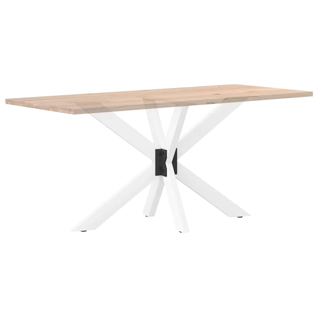 Noge blagovaonskog stola u obliku pauka, bijele, 120x68x(72-73) cm, čelik