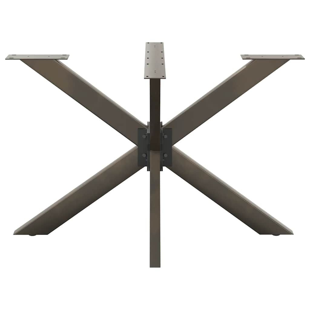 Noga blagovaonskog stola u obliku pauka crna 120x68x(72-73) cm čelik
