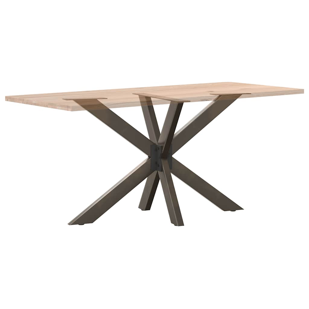 Noga blagovaonskog stola u obliku pauka crna 120x68x(72-73) cm čelik