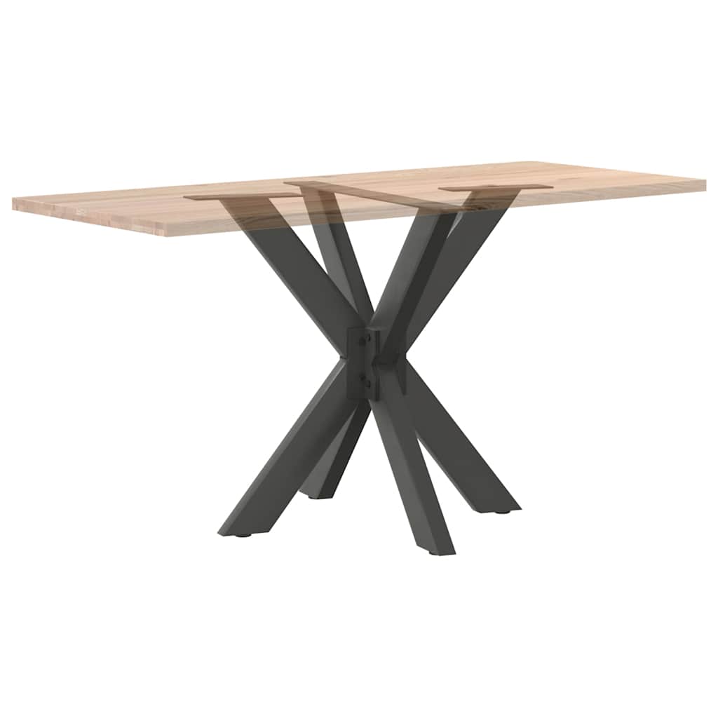 Noge blagovaonskog stola u obliku pauka antracit 85x85x(72-73) cm čelik