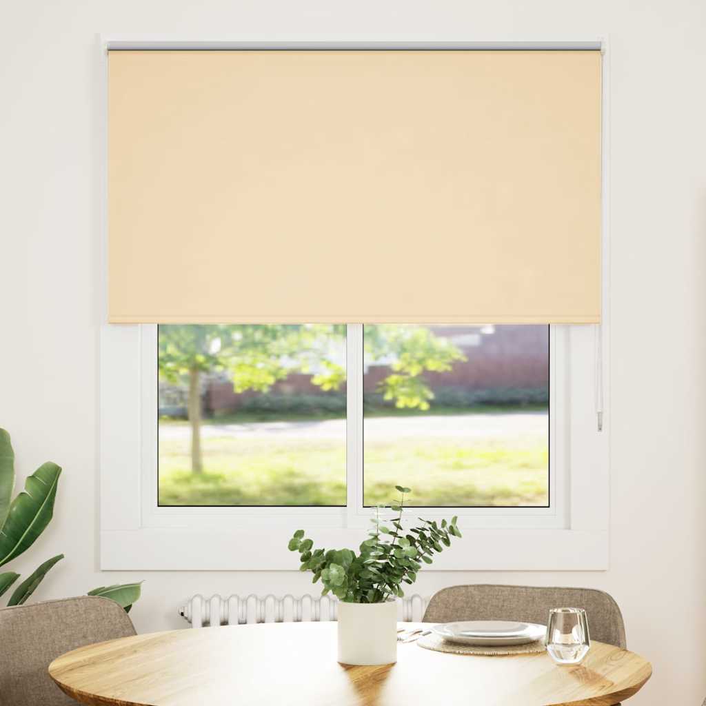 Rolo zavjesa Blackout Bež 120x130 cm Širina tkanine 116,6 cm