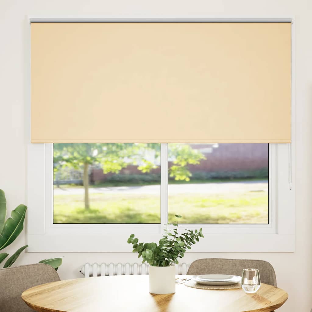 Rolo zavjesa Blackout Bež 155x130 cm Širina tkanine 151,6 cm