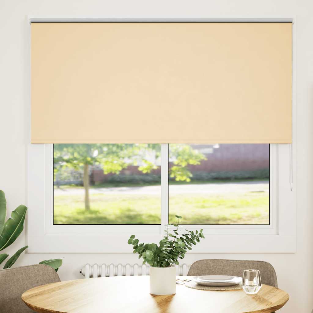 Rolo zavjesa Blackout Bež 160x130 cm Širina tkanine 156,6 cm