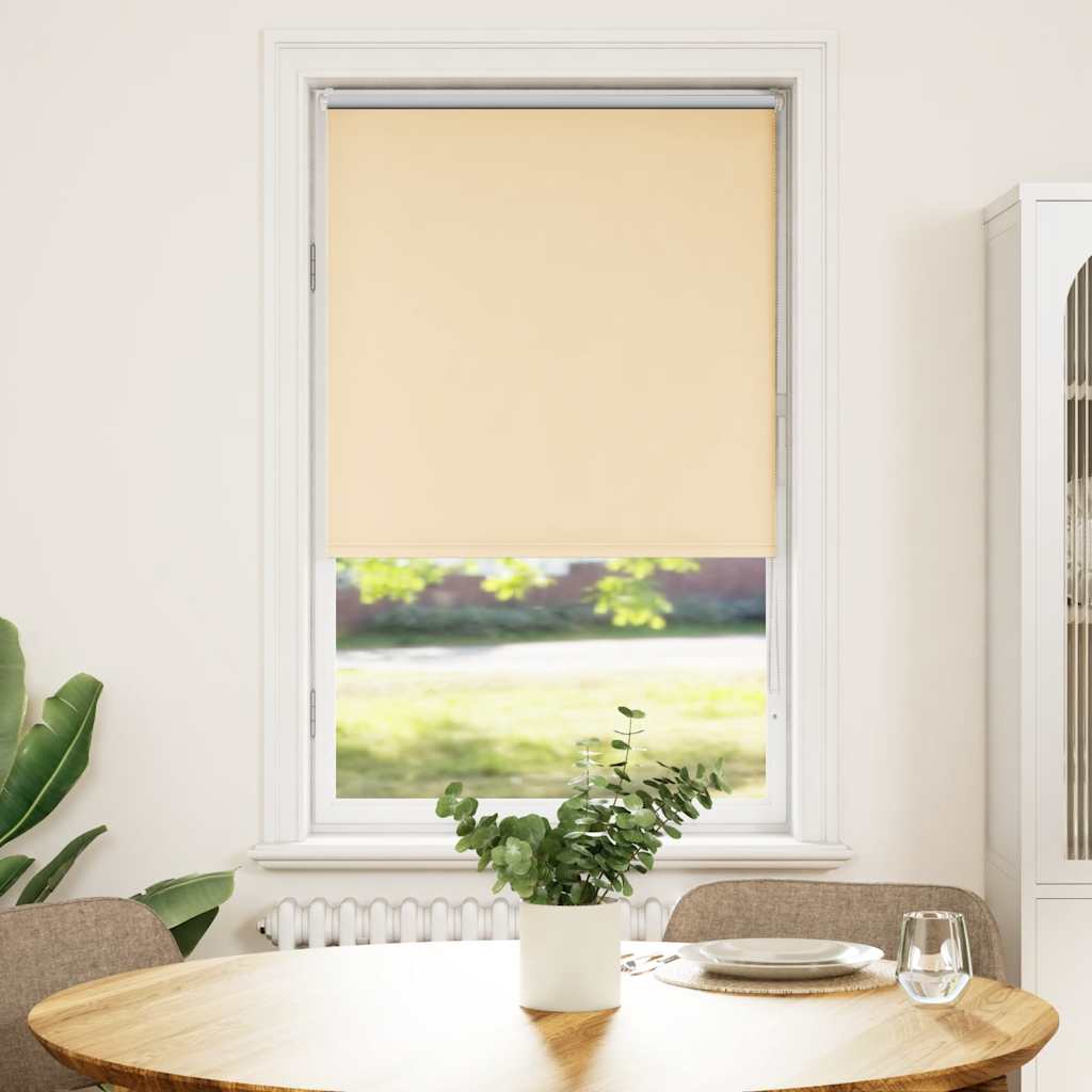 Rolo zavjesa Blackout Bež 75x150 cm Širina tkanine 70,7 cm