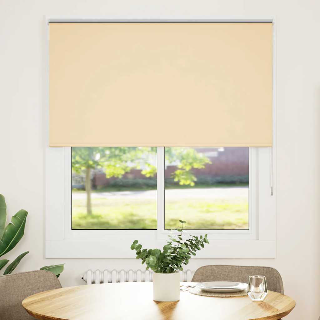 Rolo zavjesa Blackout Bež 140x150 cm Širina tkanine 136,6 cm