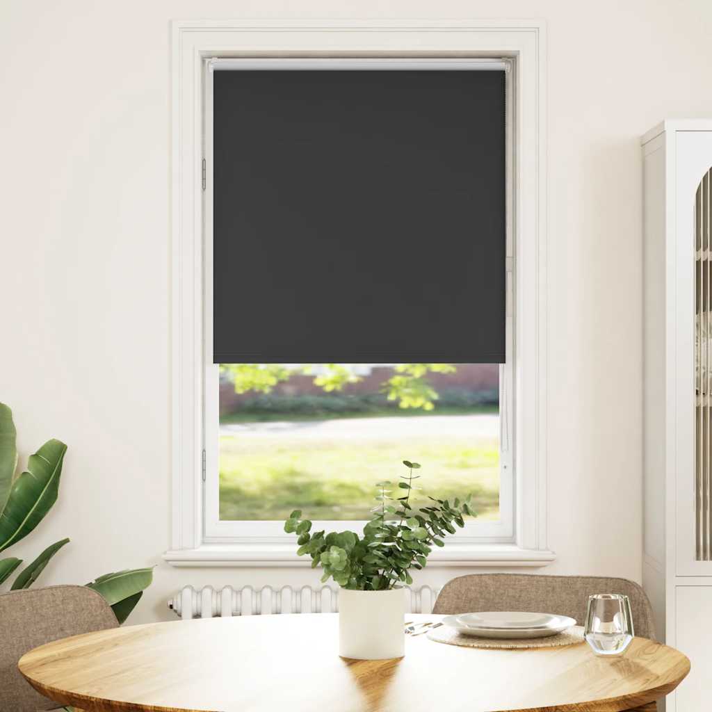 Rolo zavjesa Blackout Black 70x150 cm Širina tkanine 65,7 cm