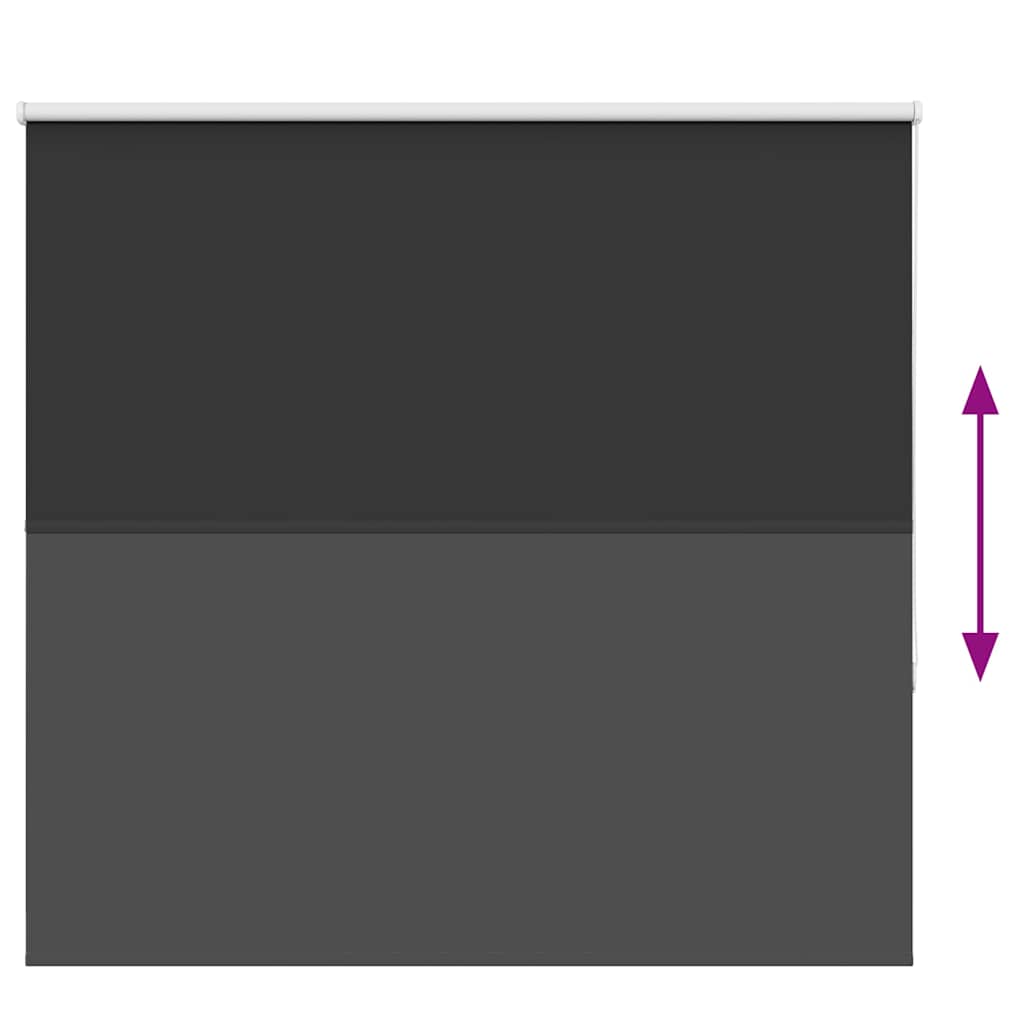 Rolo zavjesa Blackout Black 150x175 cm Širina tkanine 146,6 cm