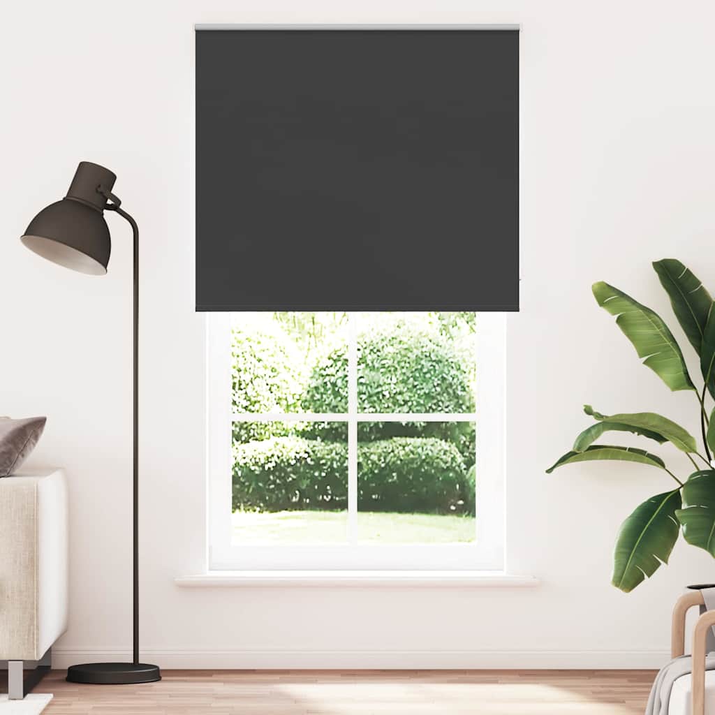 Rolo zavjesa Blackout Black 140x210 cm Širina tkanine 136,6 cm