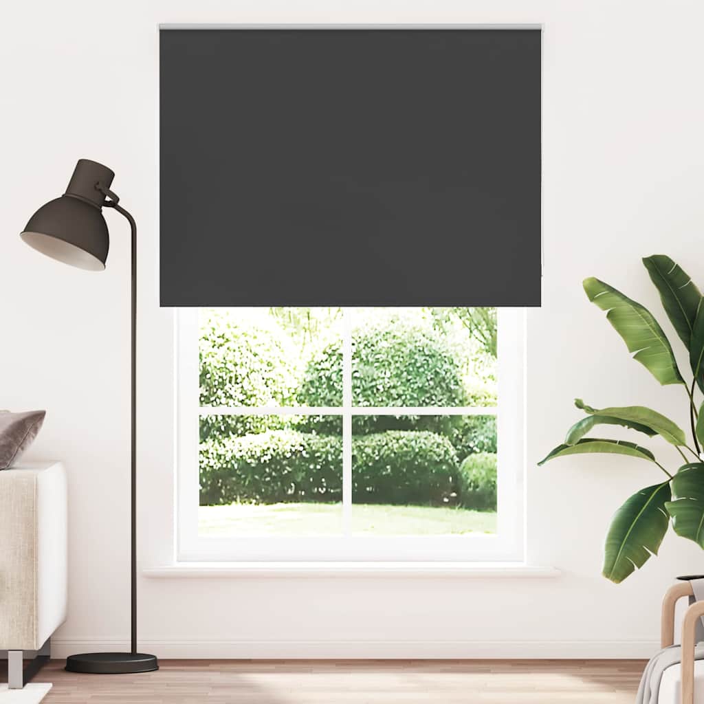 Rolo zavjesa Blackout Black 150x210 cm Širina tkanine 146,6 cm