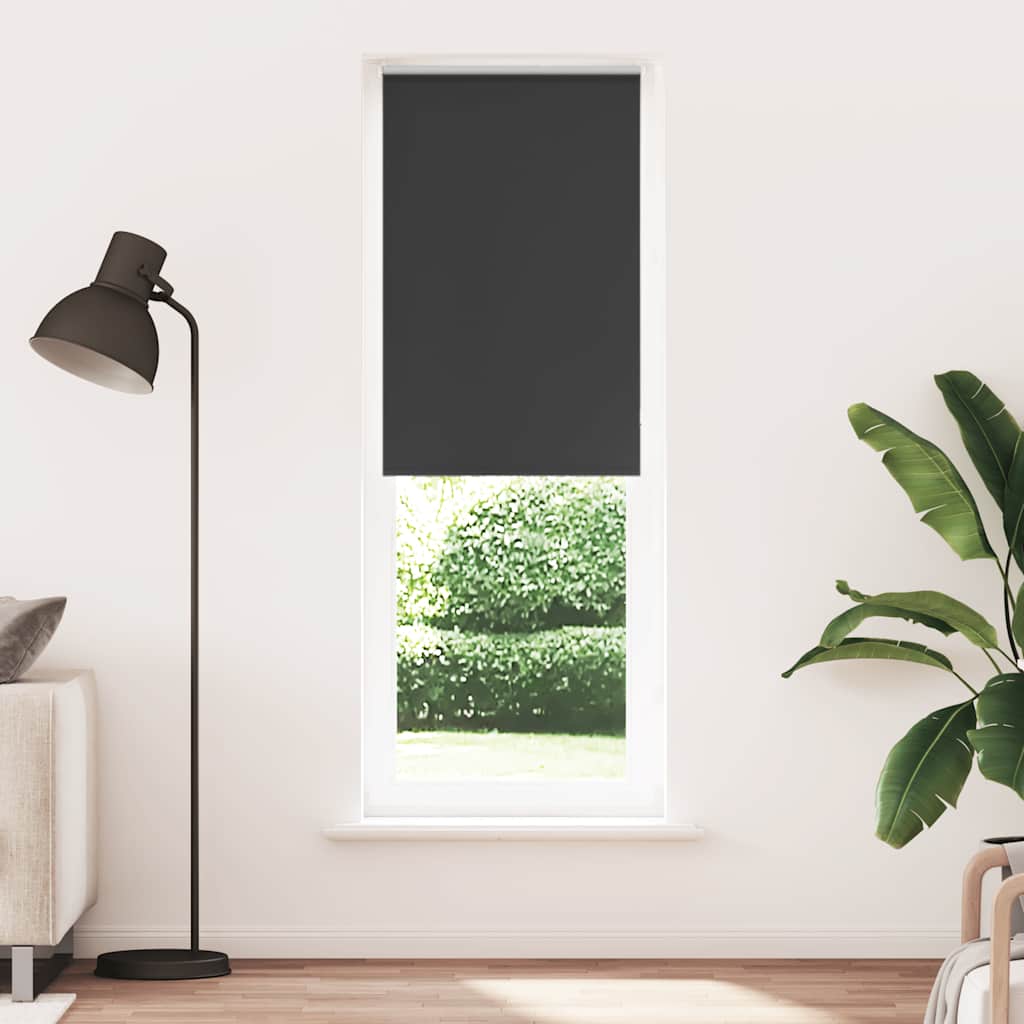 Rolo zavjesa Blackout Black 65x230 cm Širina tkanine 60,7 cm