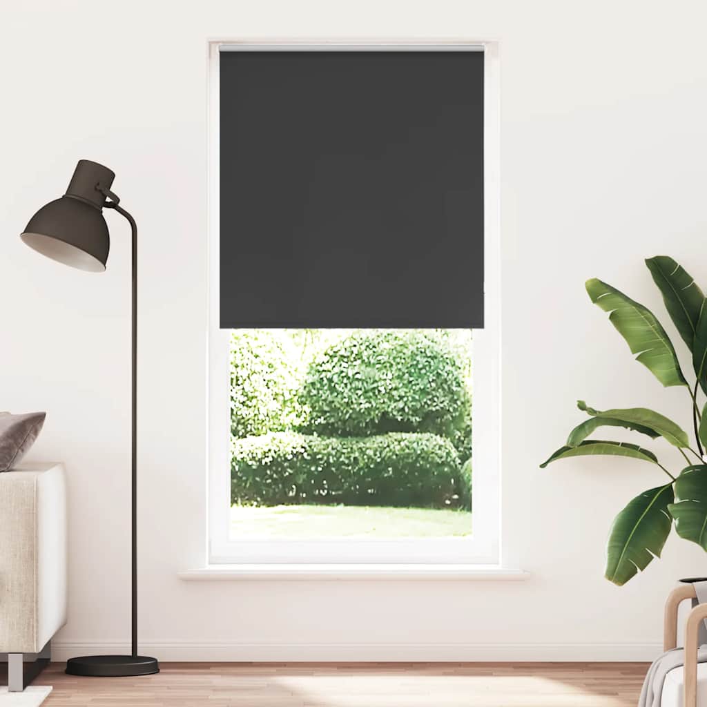 Rolo zavjesa Blackout Black 90x230 cm Širina tkanine 85,7 cm