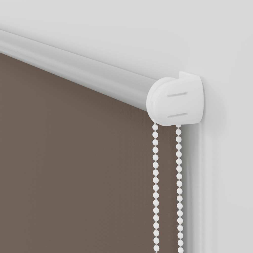 Rolo zavjesa Blackout Coffee 110x130 cm Širina tkanine 105,7 cm