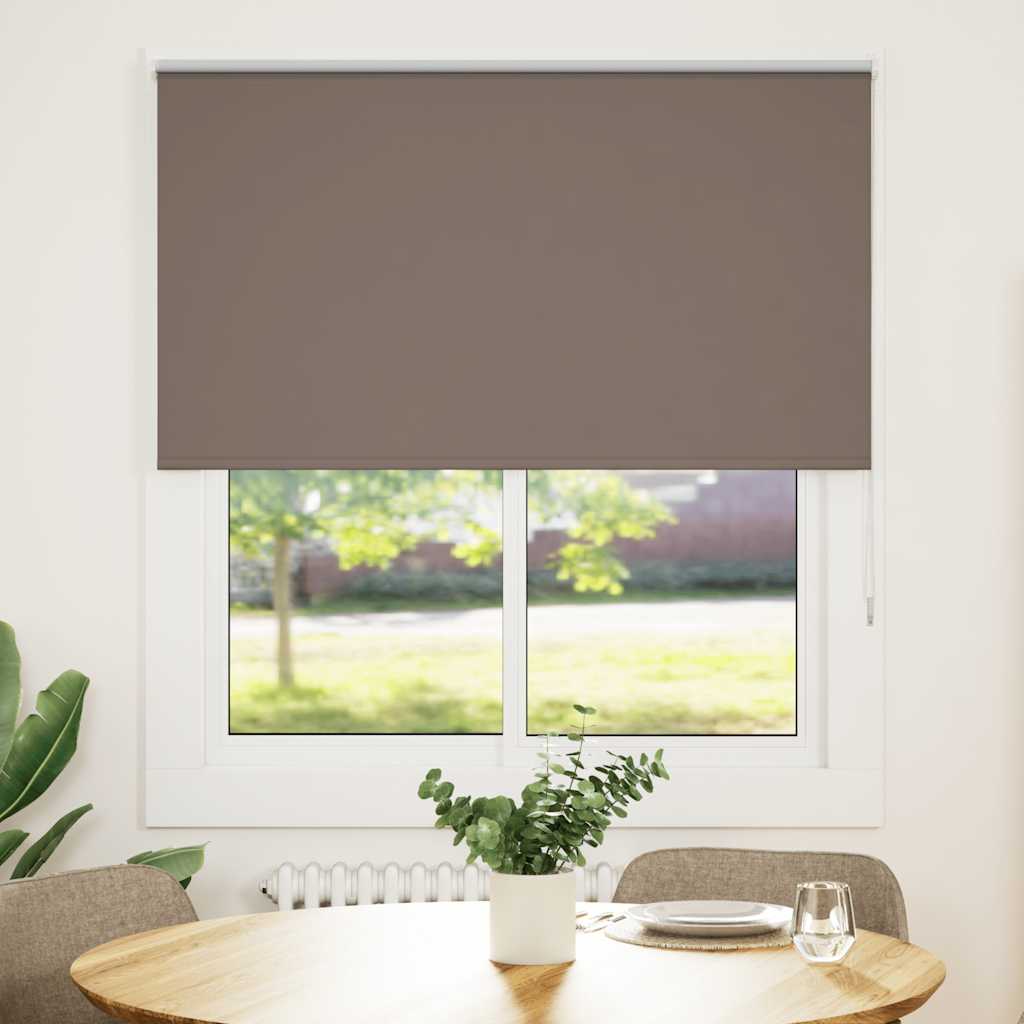 Rolo zavjesa Blackout Coffee 140x130 cm Širina tkanine 136,6 cm